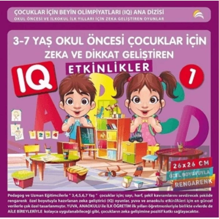3-7 Yaş Okul Öncesi Çocuklar İçin Zeka ve Dikkat Geliştiren Etkinlikler 1