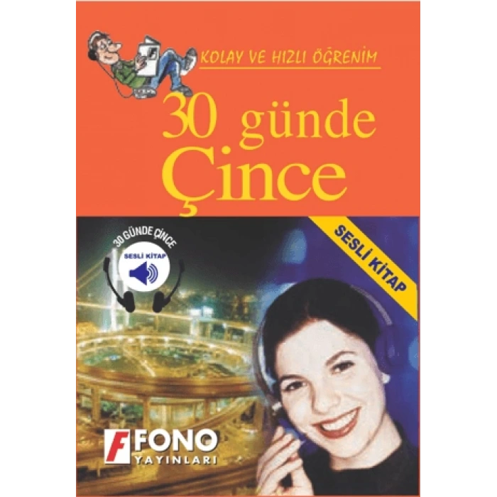 30 Günde Çince (kitap + 4 CD)