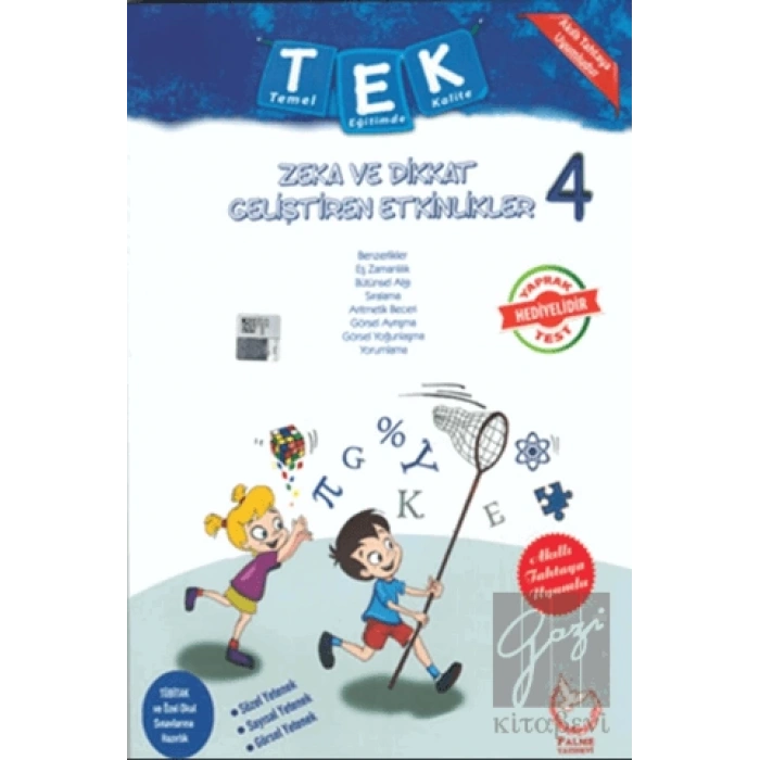 4. Sınıf Zeka ve Dikkat Geliştiren Etkinlikler