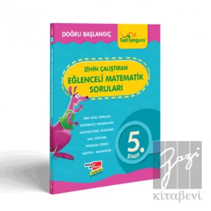 5. Sınıf Zihin Çalıştıran Eğlenceli Kanguru Matematik Soruları