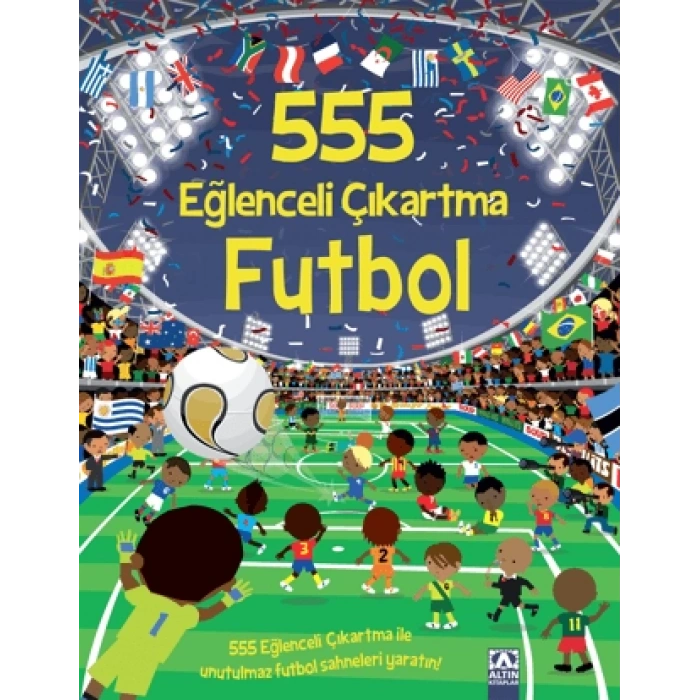 555 Eğlenceli Çıkartma-  Futbol