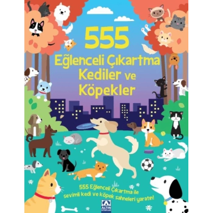 555 Eğlenceli Çıkartma Kediler Ve Köpekler