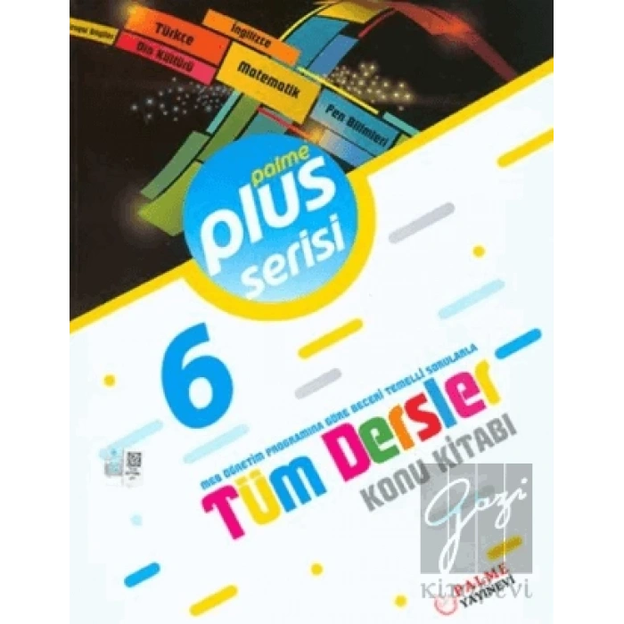 6. Sınıf Plus Serisi Tüm Dersler Konu Kitabı