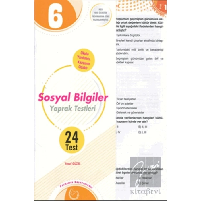 6. Sınıf Sosyal Bilgiler Yaprak Testleri