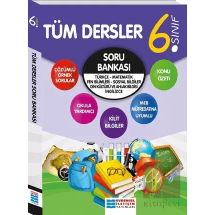 6. Sınıf Tüm Dersler Soru Bankası
