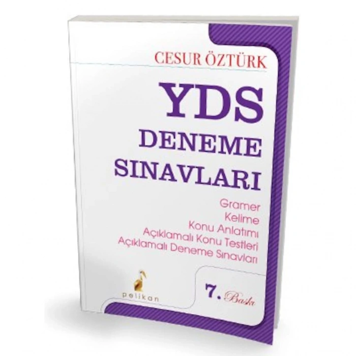 Cesur Öztürk Yds Deneme Sınavları - Pelikan Yayınları