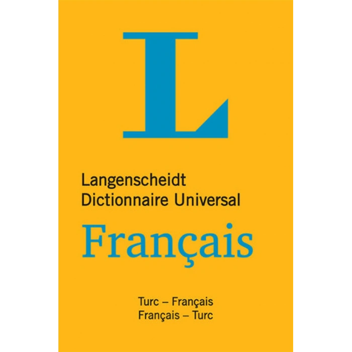 Dictionnaire Universal Langenscheidt Turc - Français / Français -