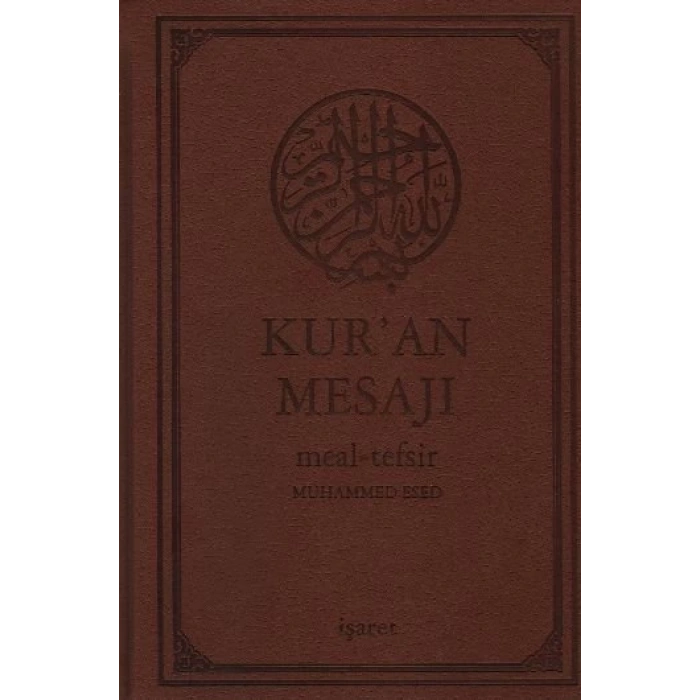KurÂn Mesajı - Meal-Tefsir Büyük Boy Işaret Yayınları