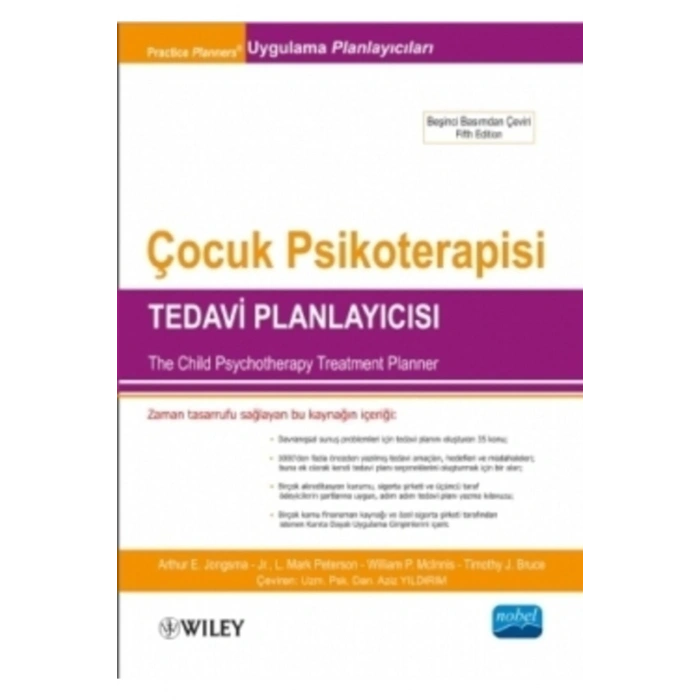 ÇOCUK PSİKOTERAPİSİ TEDAVİ PLANLAYICISI - The Child Psychotherapy Treatment Planner
