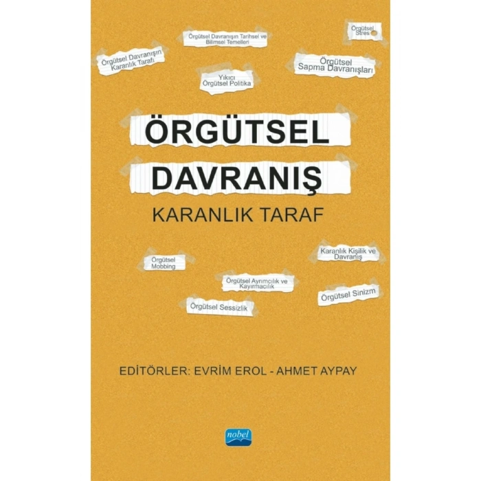 ÖRGÜTSEL DAVRANIŞ - Karanlık Taraf