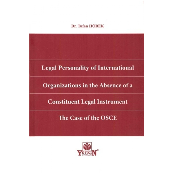 Legal Personality Of International Organizations