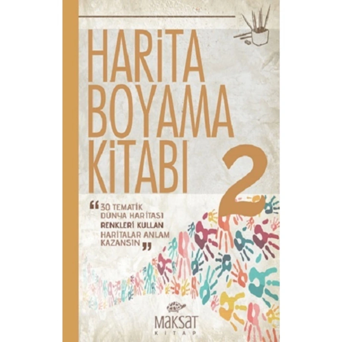 Harita Boyama Kitabı - Dünya 2 - - Veli Kural Kitabı