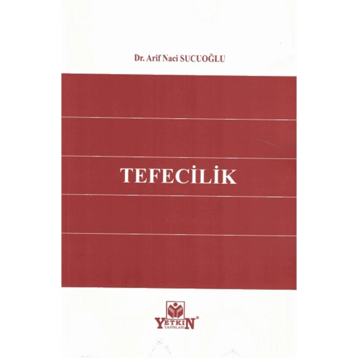 Tefecilik-arif Naci Sucuoğlu