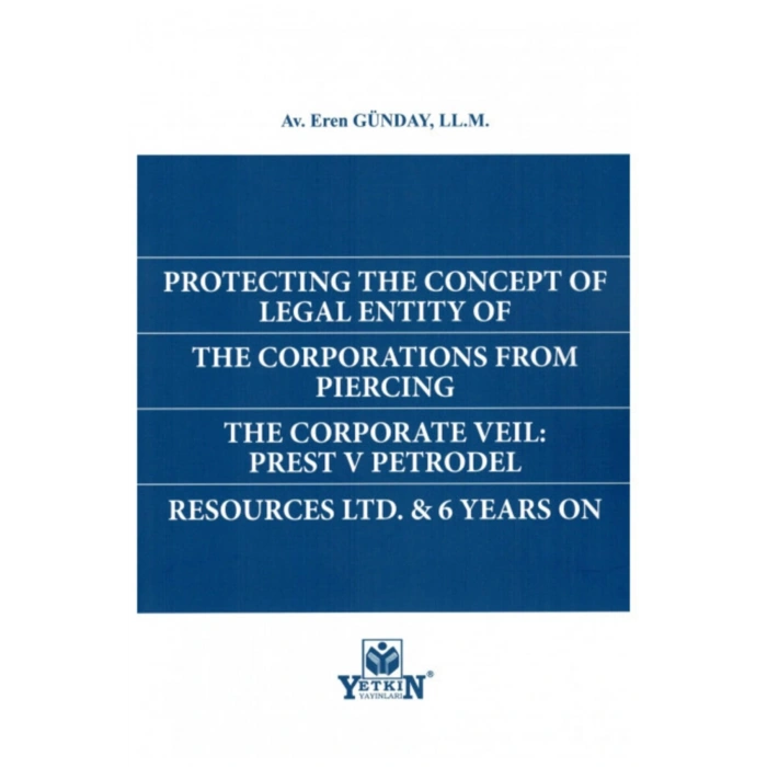 Protecting The Concept Of Legal Entity Of The Corportions From Pi