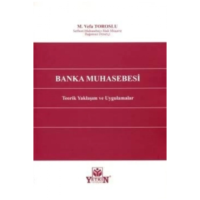 Banka Muhasebesi - M. Vefa Toroslu