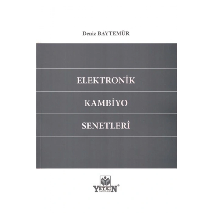 Elektronik Kambiyo Senetleri-deniz Baytemür