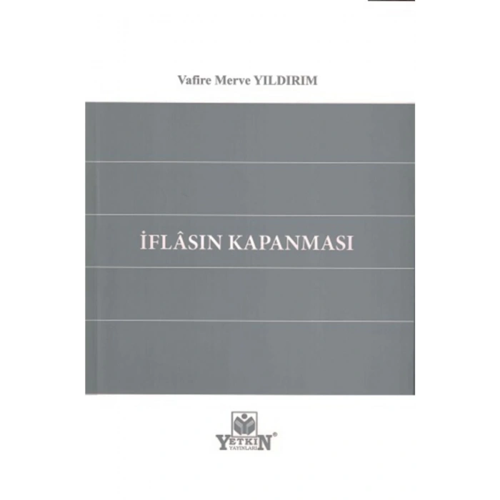 Iflasın Kapanması-vafire Merve Yıldırım