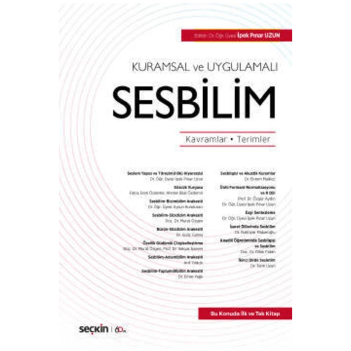 Kuramsal ve UygulamalıSesbilim Kavramlar – Terimler