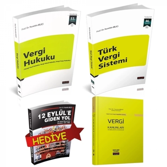 Nurettin Bilici Vergi Hukuku Seti - Savaş Yayınları