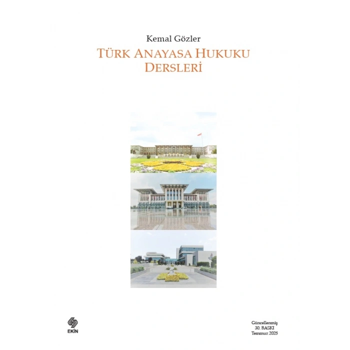 Türk Anayasa Hukuku Dersleri Kemal Gözler
