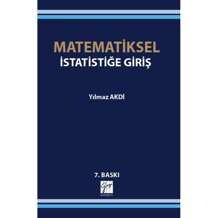 Matematiksel İstatistiğe Giriş