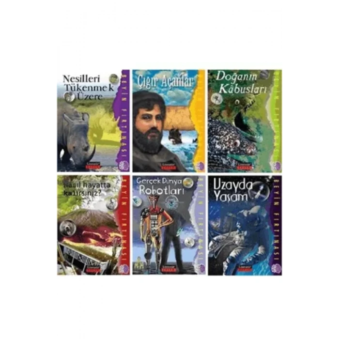 Beyin Fırtınası Mor Dizi 6 Kitap
