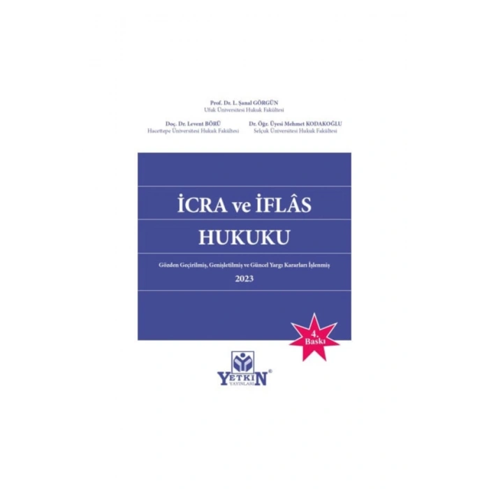İcra ve İflâs Hukuku