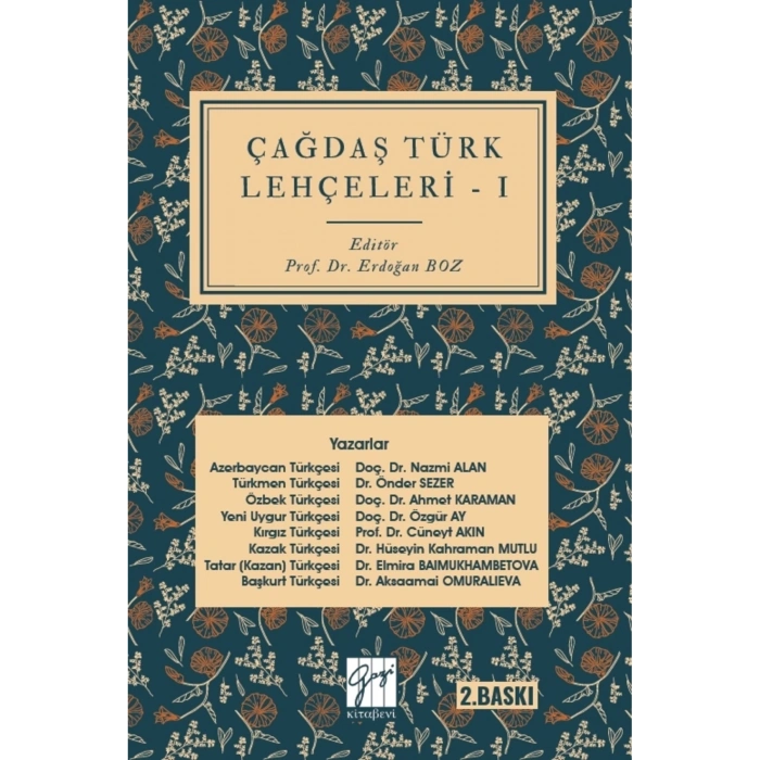 Çağdaş Türk Lehçeleri I-erdoğan Boz- Semra Günay Aktaş