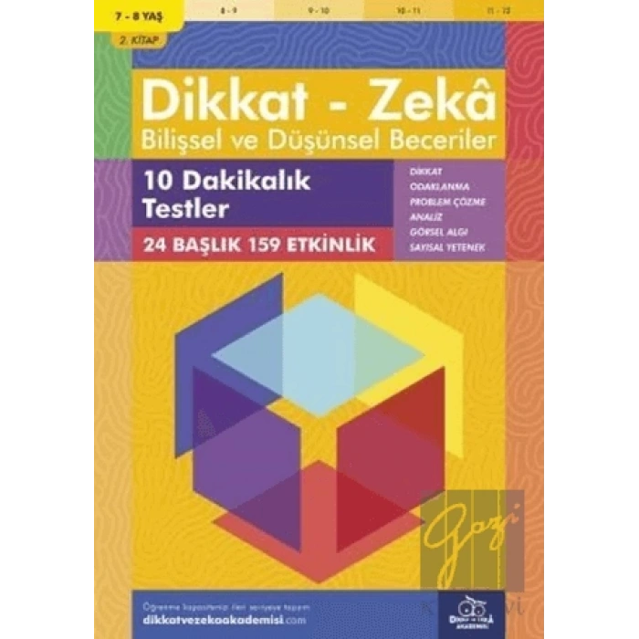 7-8 Yaş Dikkat - Zeka Bilişsel ve Düşünsel Beceriler