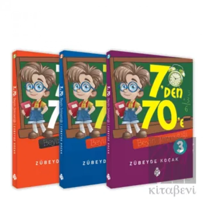 7den 70e Beyin Jimnastiği - 3 Kitap