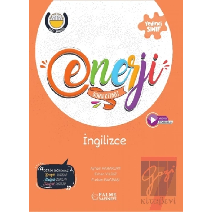 7. Sınıf Enerji İngilizce Soru Kitabı