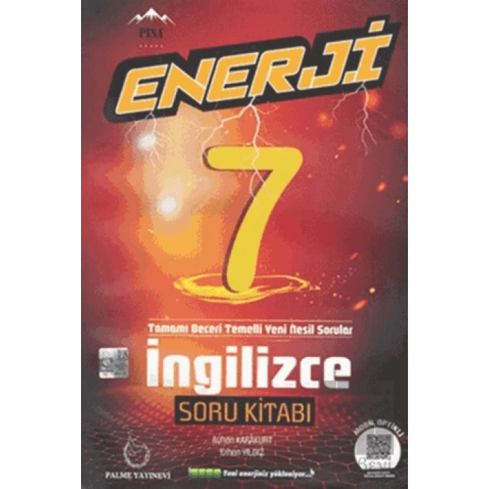 7. Sınıf İngilizce Enerji Soru Kitabı