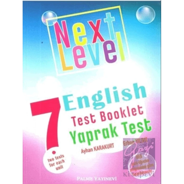 7. Sınıf Next Level English Test Booklet