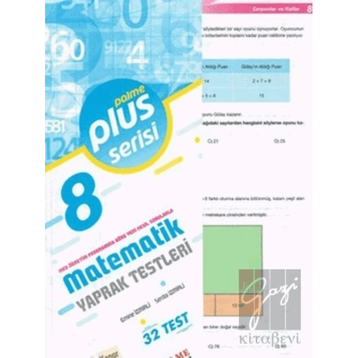 8. Sınıf Plus Serisi Matematik Yaprak Testleri