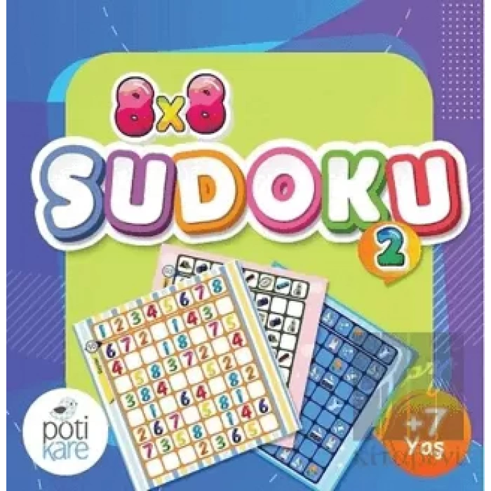 8x8 Çıkartmalı Sudoku 2