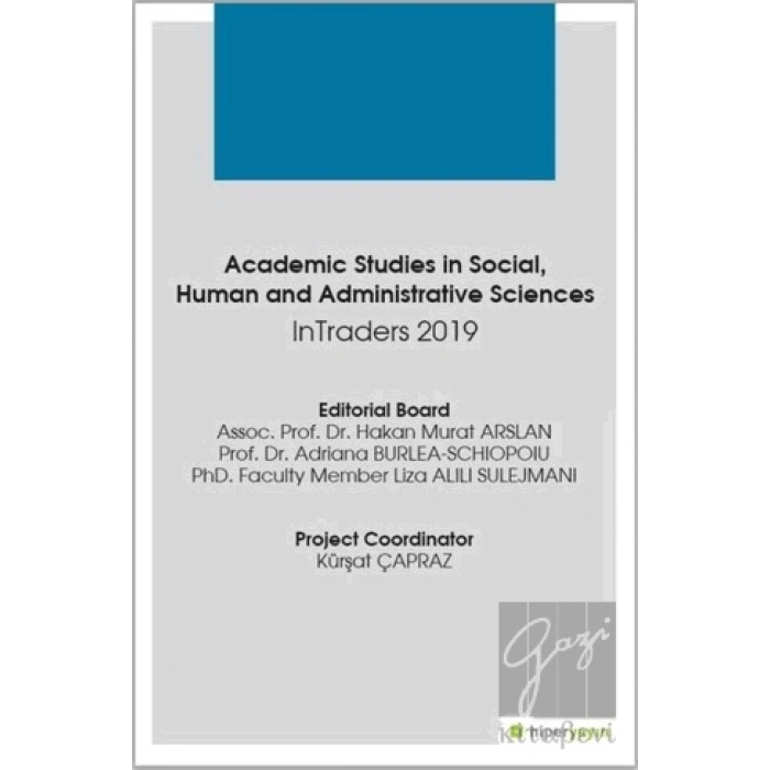 Academic Studies in Social, Human and Administrative Sciences Intraders 2019