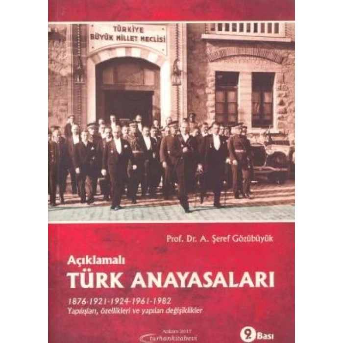 TÜRK ANAYASALARI (Ş.GÖZÜBÜYÜK) 9.BASKI  /P