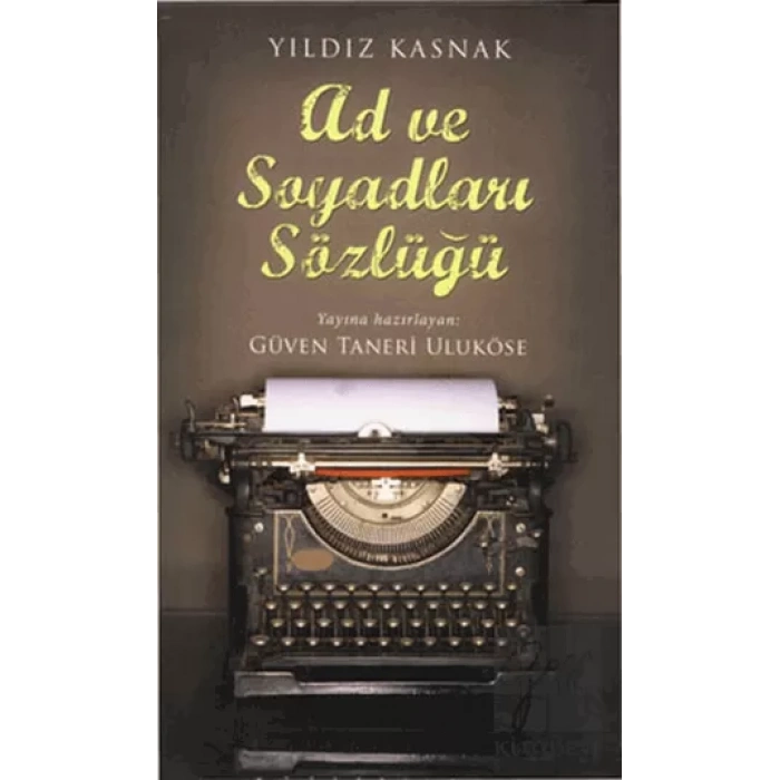 Ad ve Soyadları Sözlüğü