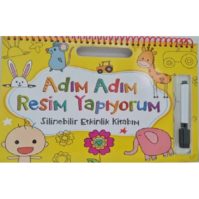 Adım Adım Resim Yapıyorum - Sarı