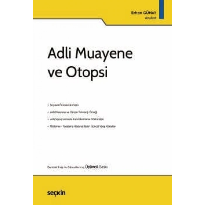 Adli Muayene ve Otopsi