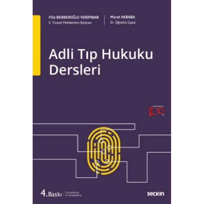 Adli Tıp Hukuku Dersleri