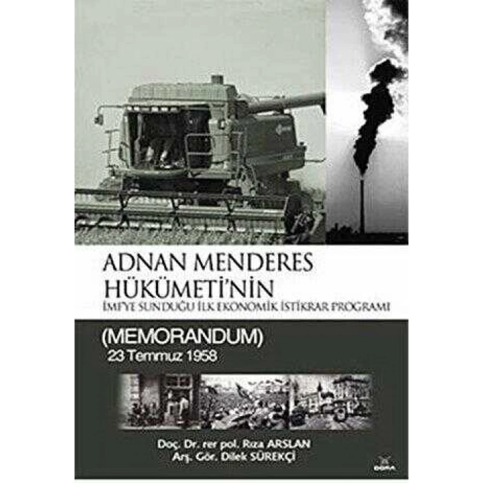 Adnan Menderes Hükümetinin Programı