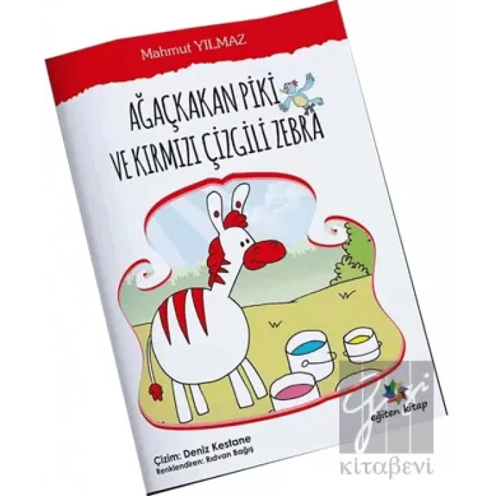 Ağaçkakan Piki Ve Kırmızı Çizgili Zebra