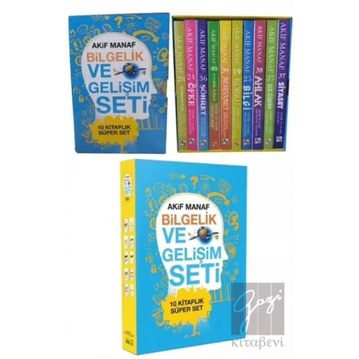 Akif Manaf Bilgelik ve Gelişim Seti (10 Kitap Takım)