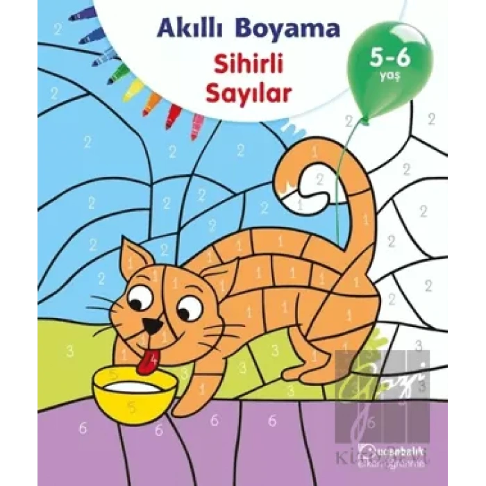 Akıllı Boyama Sihirli Sayılar 5-6 Yaş