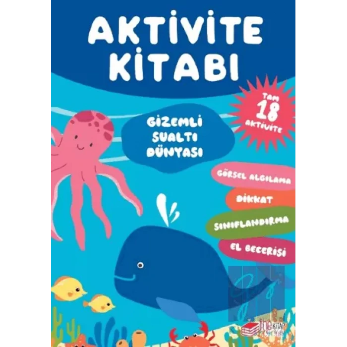 Gizemli Su Altı Dünyası Aktivite Kitabı