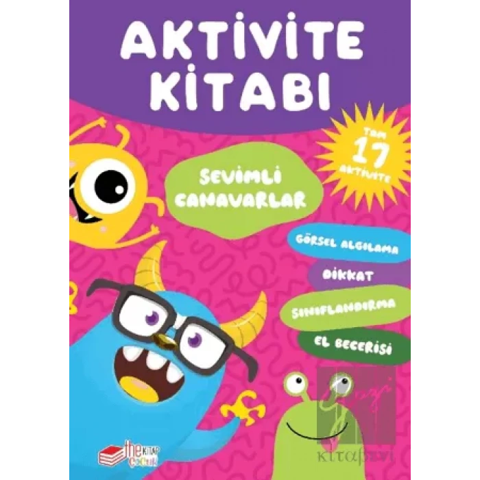 Aktivite Kitabı: Sevimli Canavarlar
