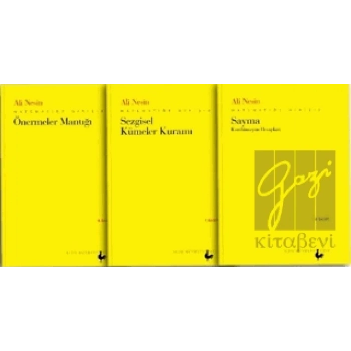 Ali Nesin’den Matematiğe Giriş Seti