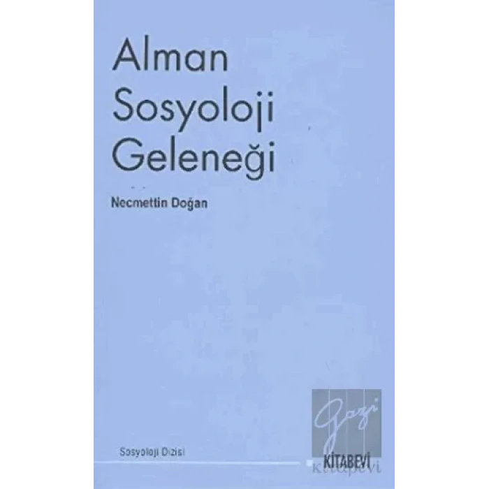 Alman Sosyoloji Geleneği