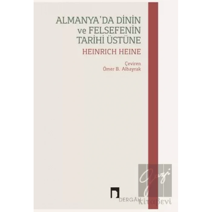 Almanyada Dinin ve Felsefenin Tarihi Üstüne